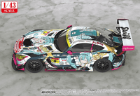 Hatsune Miku GT Project 1/43 Good Smile Hatsune Miku AMG 2018 Final Race Ver.