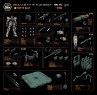 Declaration of War MJZ-02 Shadow War Zone (Deluxe Ver.) 1/100 Scale Action Figure