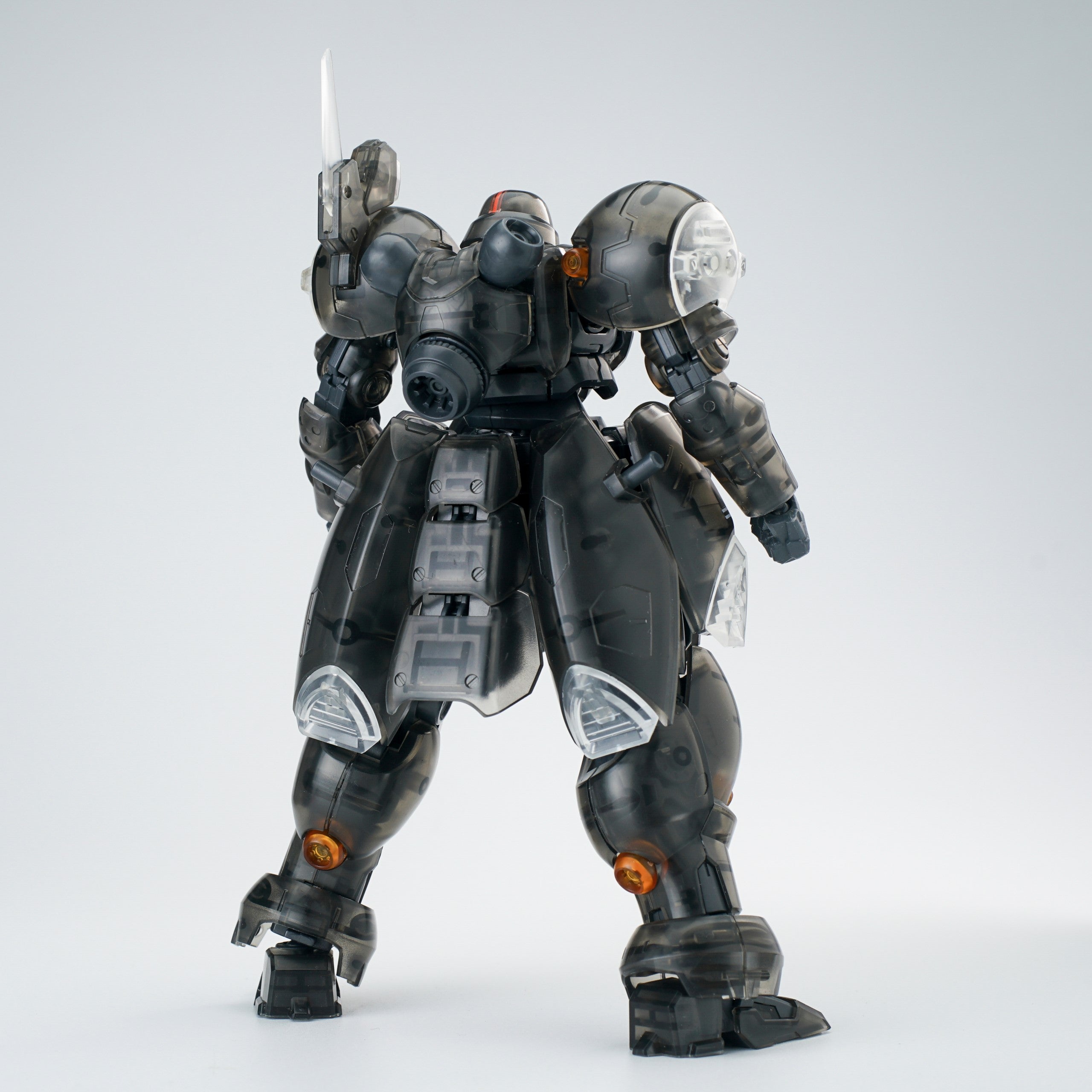 Ultra Action Trooper Series ZA-11PS Zyklon (Transparent Black Ver.) 1/144 Scale Model Kit