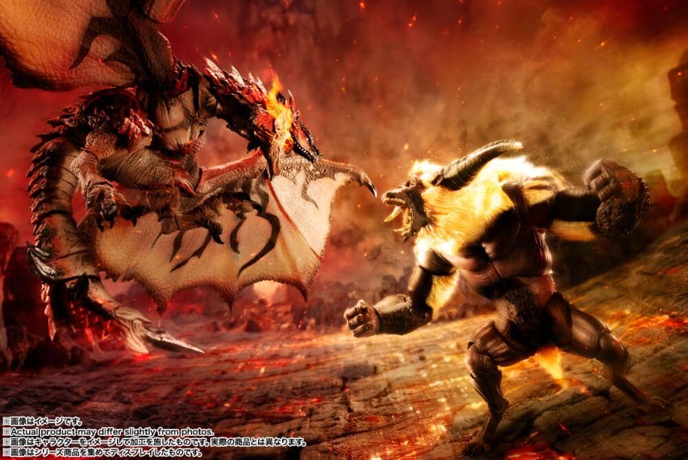 Monster Hunter S.H.MonsterArts Enraged Rajang