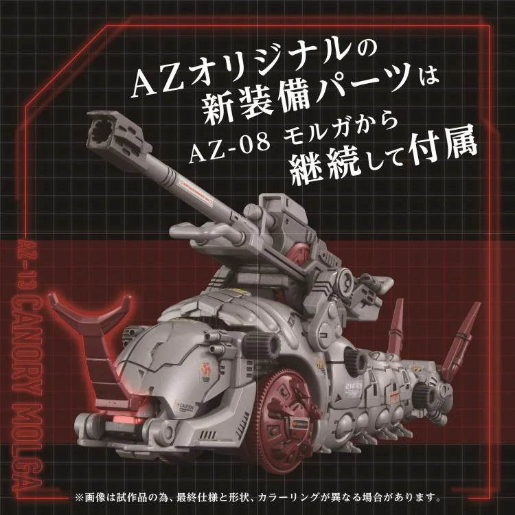 Zoids Advanced Zi AZ-13 Canory Molga 1/72 Scale Model Kit
