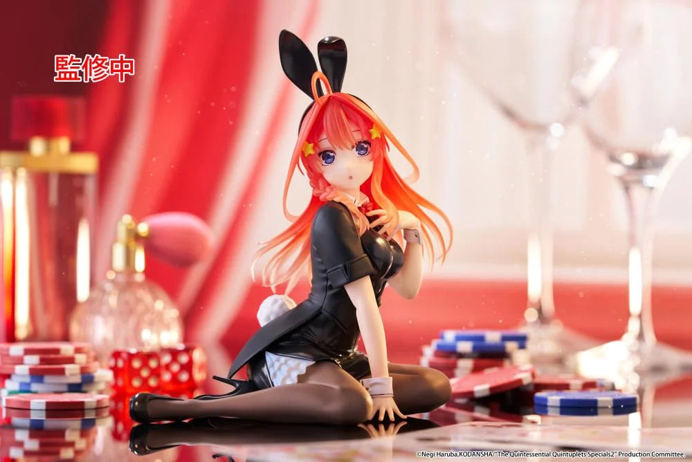 The Quintessential Quintuplets Desktop Cute Itsuki Nakano (Bunny Ver.) Figure