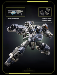 Moshow - ZY0014 - GM-ATS - Tactical Team Blue Flame PPSH