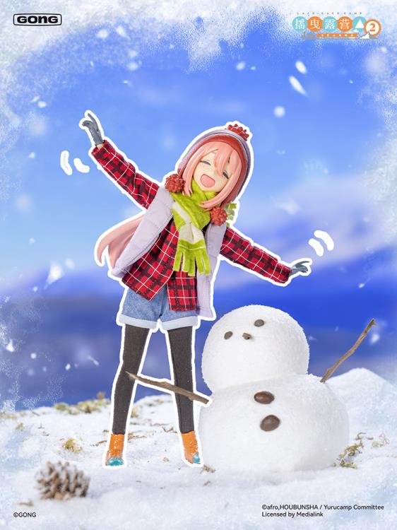Laid-Back Camp Nadeshiko Kagamihara 1/8 Scale Action Figure