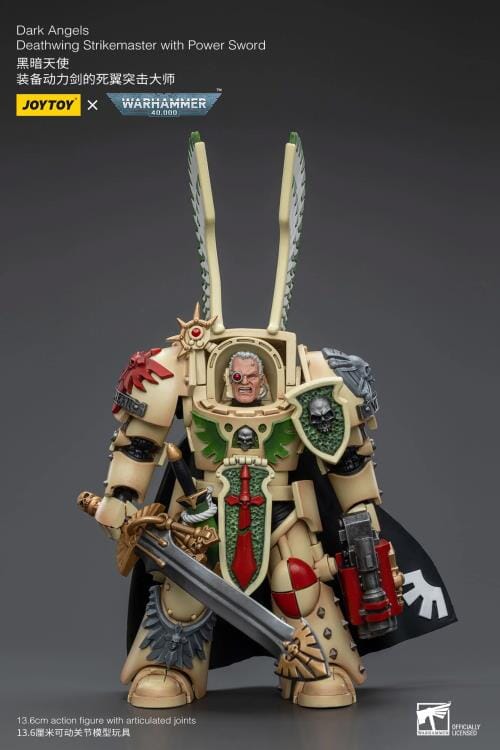 Warhammer 40k Dark Angels Deathwing Strikemaster with Power Sword 1/18 Scale Figure