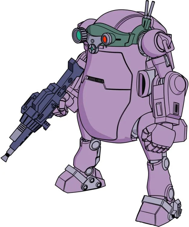 Armored Trooper Votoms x Mechatro WeGo Vol.3 Melquiya Color & Red Shoulder Custom 1/35 Scale Model Kit