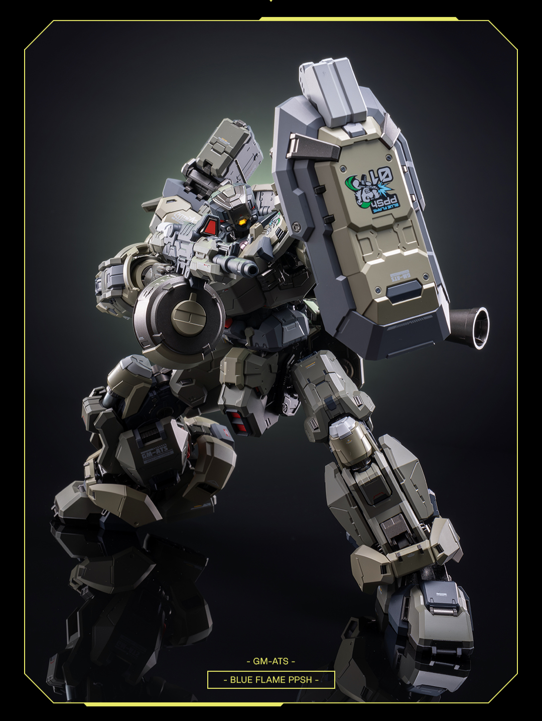 Moshow - ZY0014 - GM-ATS - Tactical Team Blue Flame PPSH