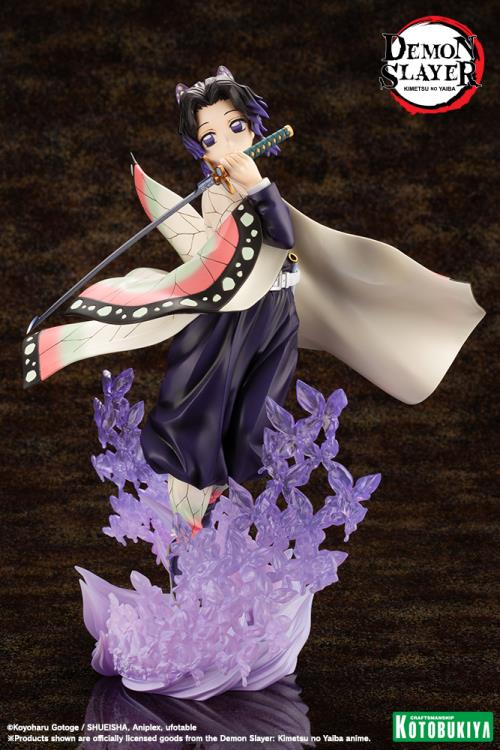 Demon Slayer Kimetsu no Yaiba ArtFX J Shinobu Kocho 1/8 Scale Figure