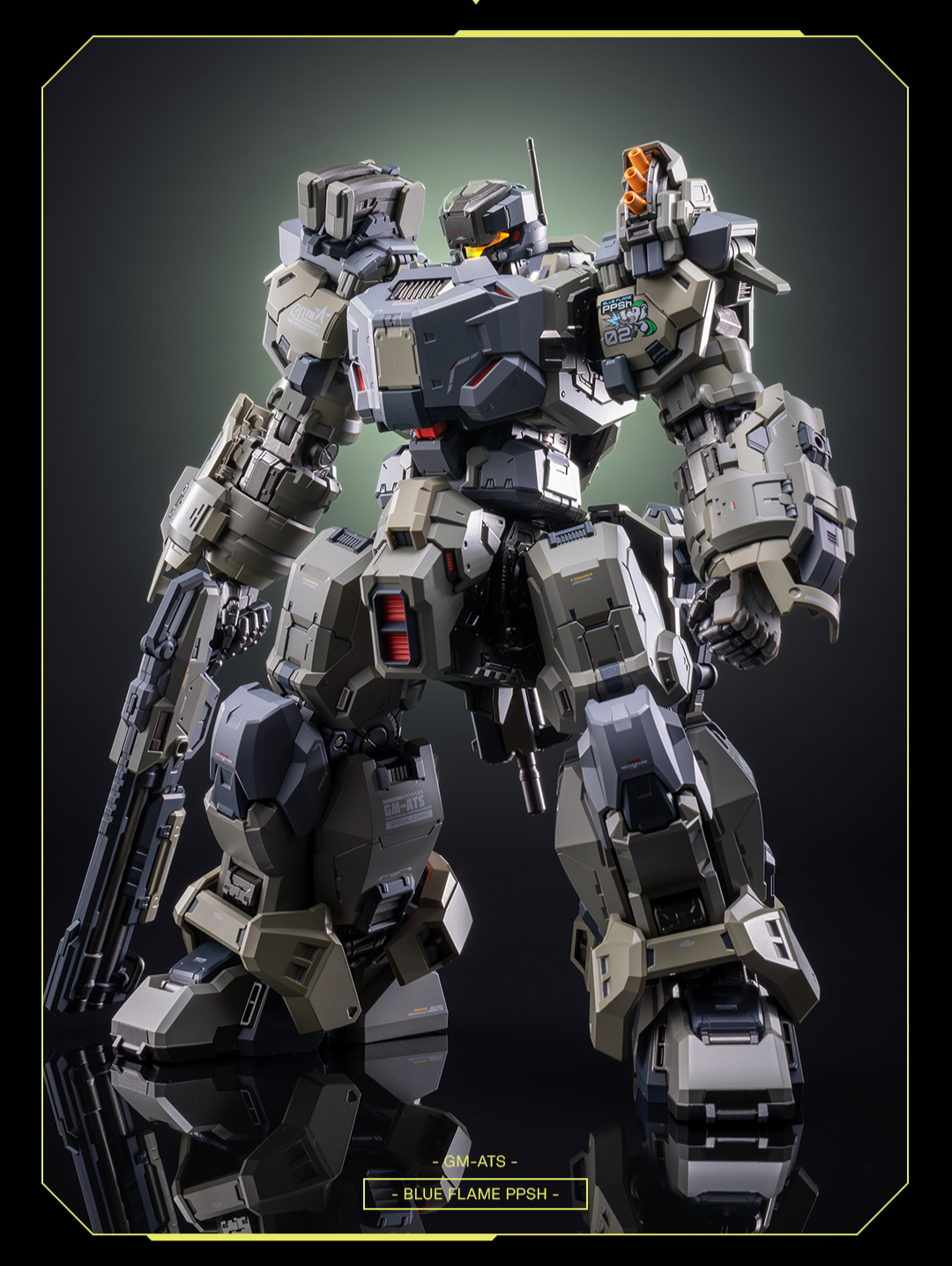 Moshow - ZY0014 - GM-ATS - Tactical Team Blue Flame PPSH