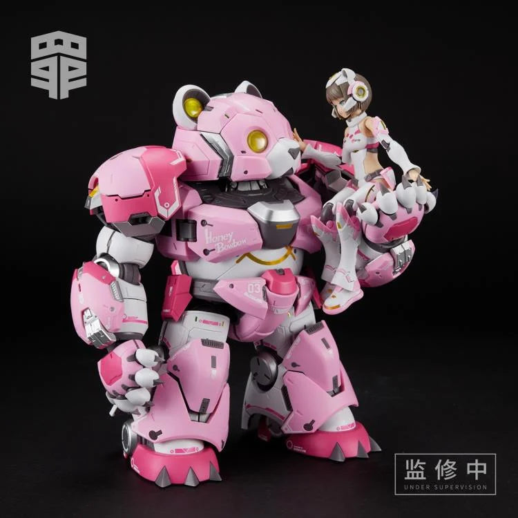 Seven Deadly Sins SIN-03 Sloth with Honey the Bear and Coconut the Rhino Crash 1/10 Scale Model Kit