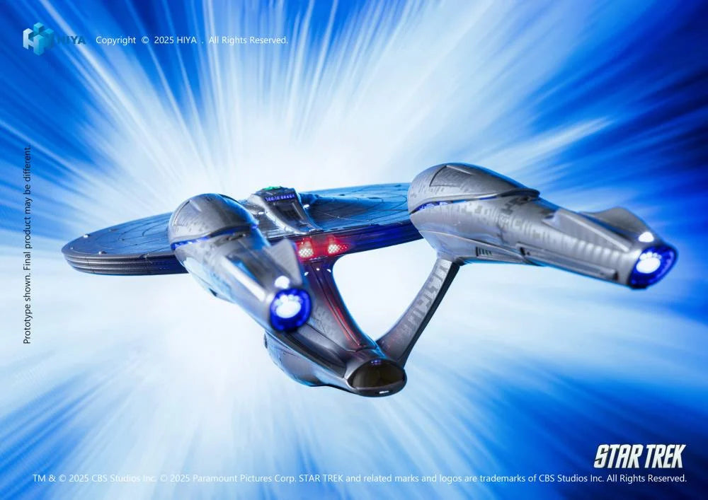 Star Trek (2009) REPLICAart Series U.S.S. Enterprise NCC-1701 PX Previews Exclusive Light-Up Starship