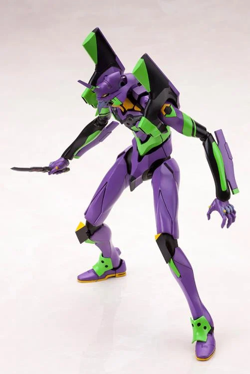 Rebuild of Evangelion EVA Unit-01 with Spear of Cassius Model Kit (Reissue)