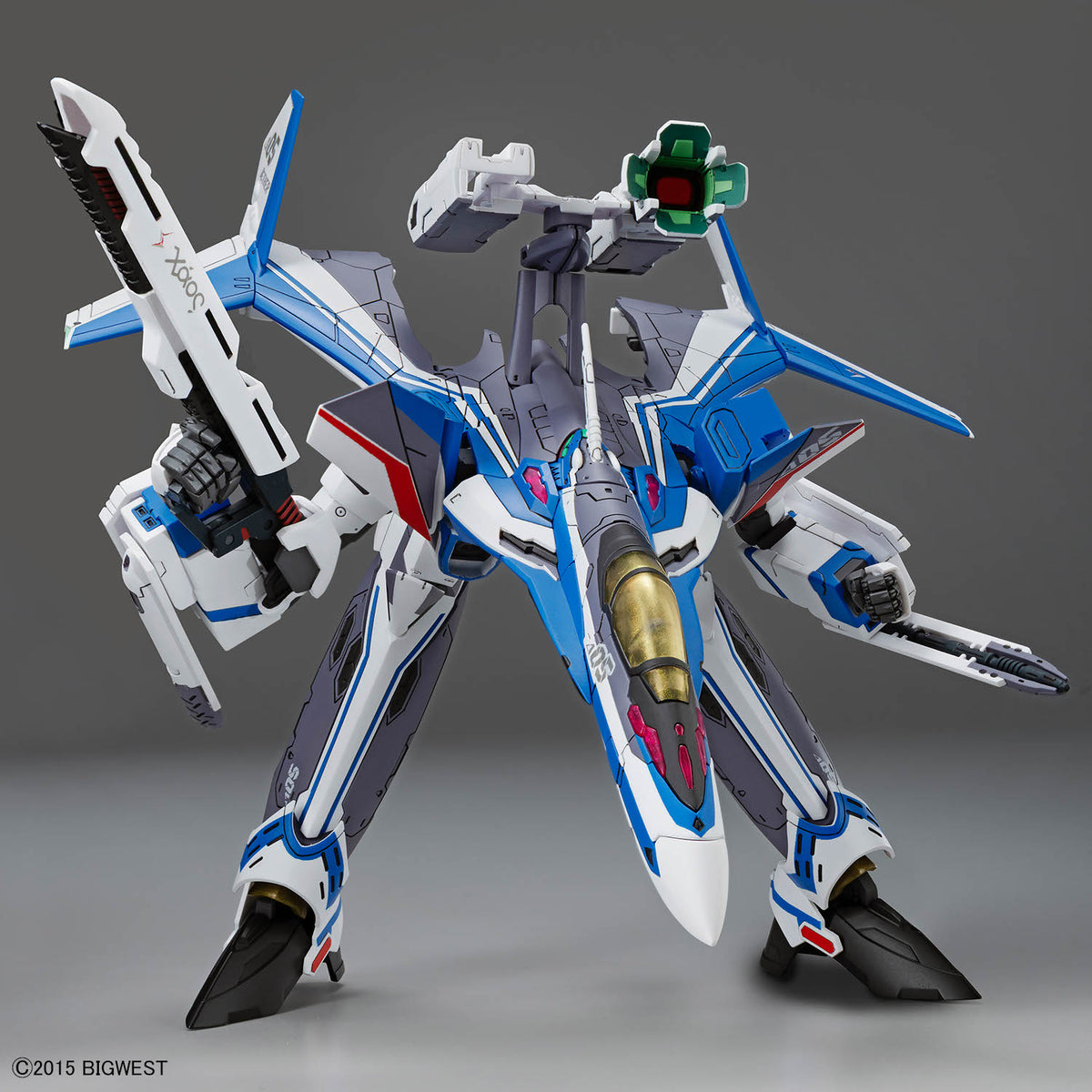 Macross Delta HG Hayate Immelmann's VF-31J Siegfried 1/100 Scale Model Kit
