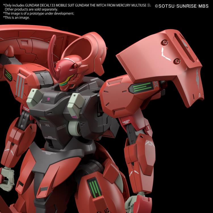Gundam Decal No.135 Mobile Suit Gundam The Witch From Mercury Set 3 Multiuse Decal Sheets