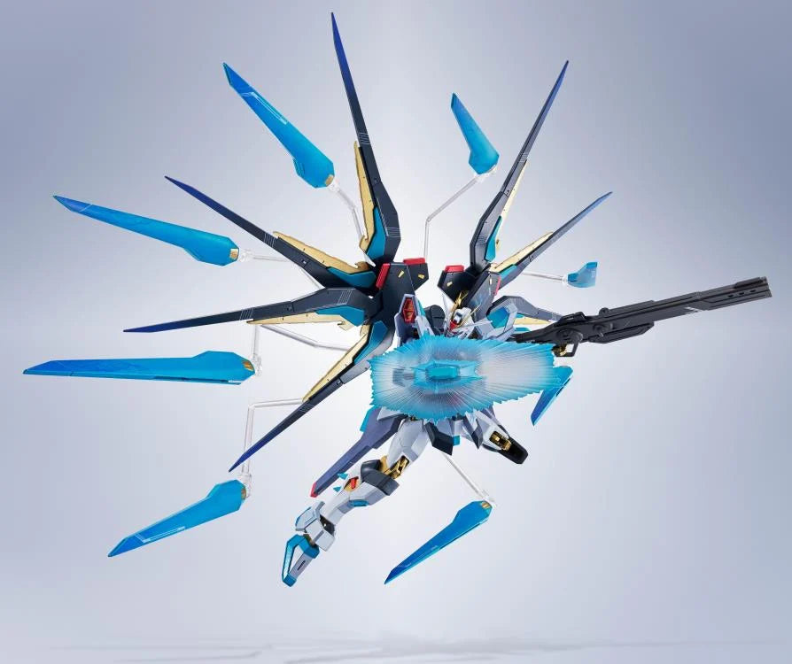 Gundam 45th Anniversary x Hatsune Miku Metal Robot Spirits Strike Freedom Gundam Type II (Hatsune Miku Ver.) Action Figure