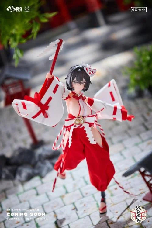 Combat Priestess Kikyou Uefuji 1/12 Scale Action Figure (With Bonus)