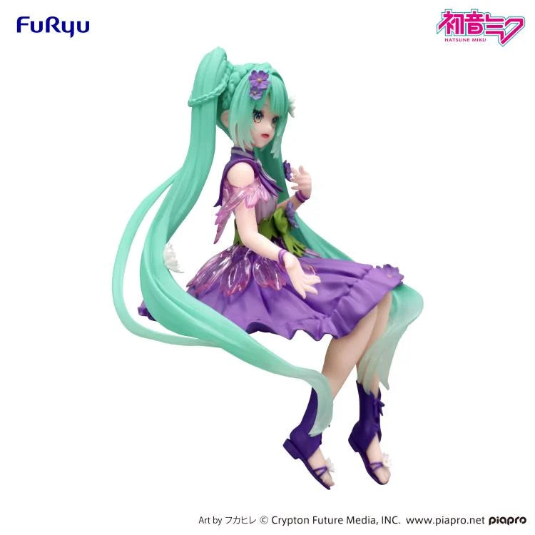 Vocaloid Hatsune Miku (Flower Fairy Cosmos Purple Color Ver.) Noodle Stopper Figure