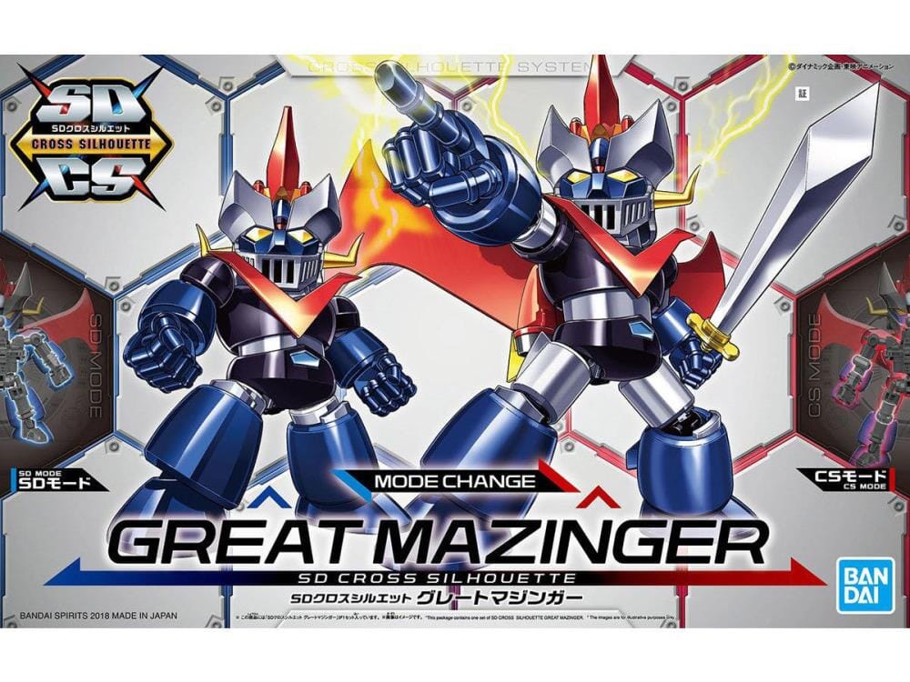 Mazinger SD Cross Silhouette Great Mazinger Model Kit