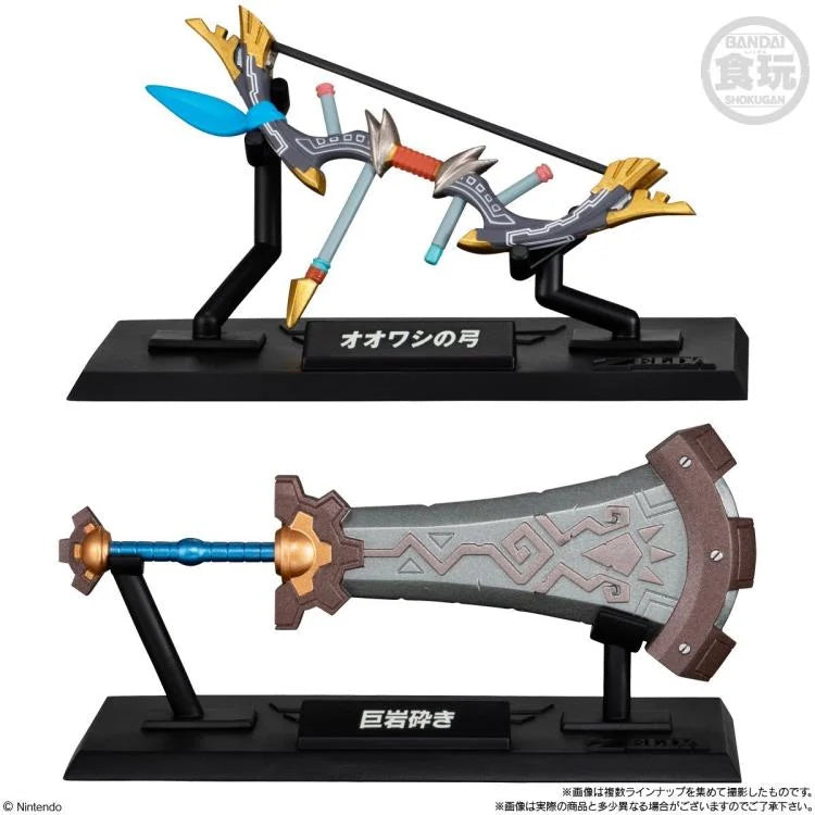 The Legend of Zelda Weapons Collection Box of 10 Random Replicas & Accessories
