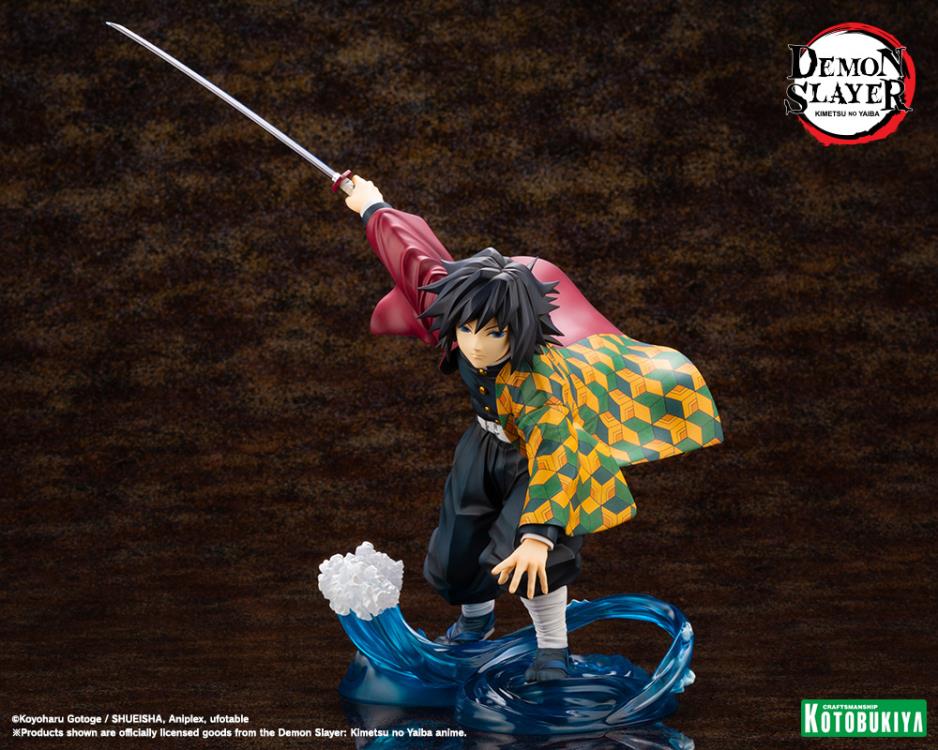 Demon Slayer Kimetsu no Yaiba ArtFX J Giyu Tomioka 1/8 Scale Figure