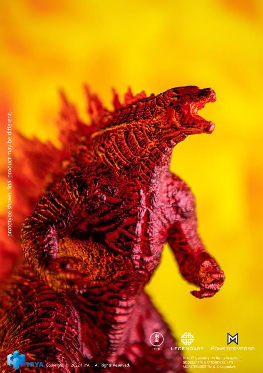 Godzilla King of the Monsters Stylist Series Burning Godzilla Exclusive Figure