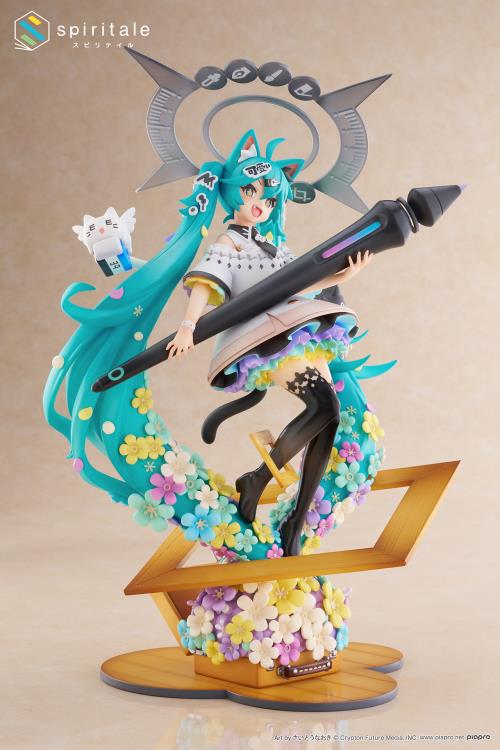 Hatsune Miku x Naoki Saito Spiritale My Figure Making! (The Painter Ver.) 1/7 Scale Figure