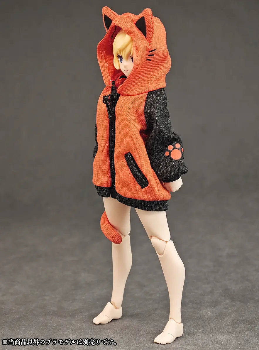 Party Animal Girl Room Wear Cat Hoodie