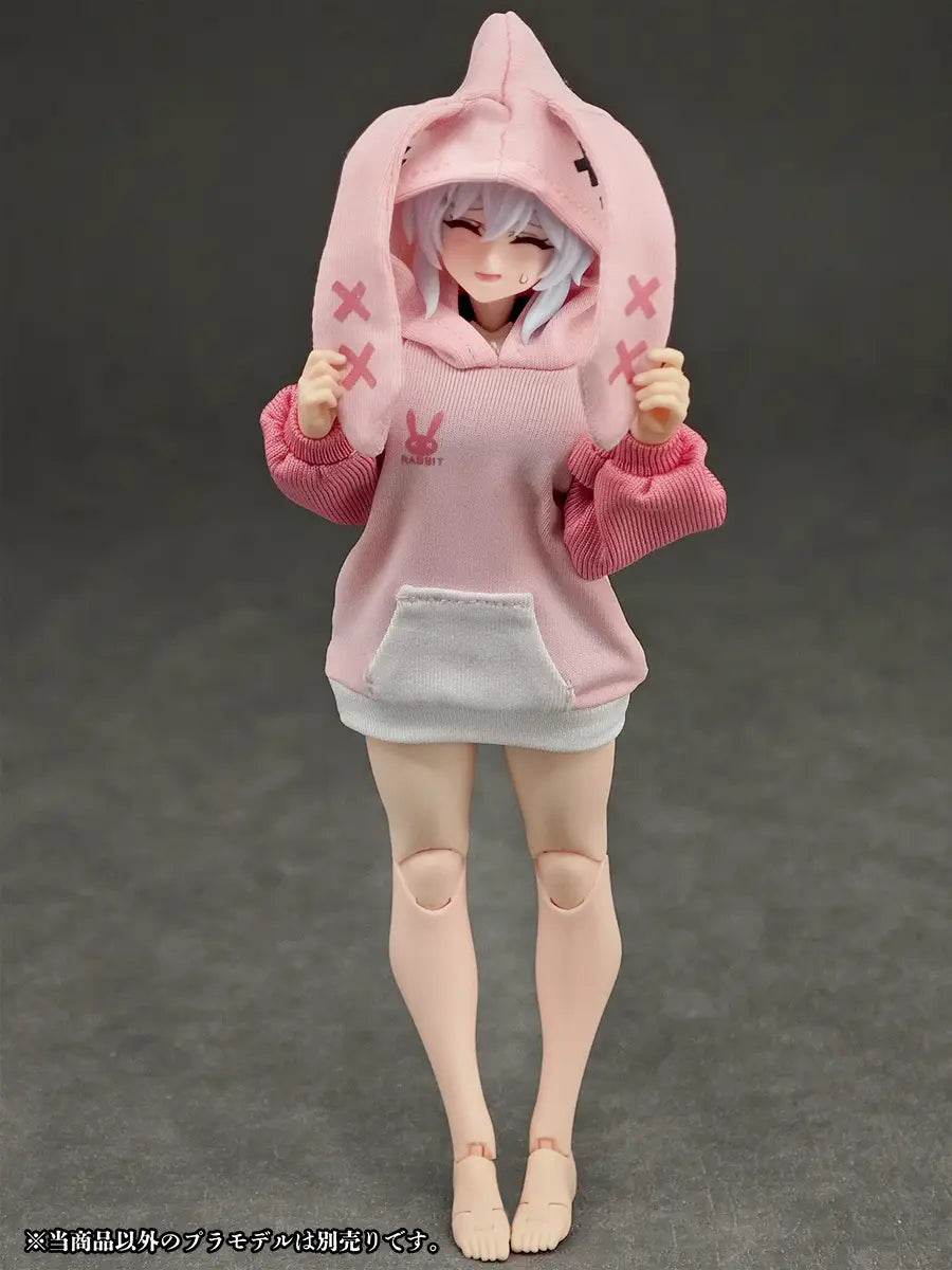Party Animal Girl Room Wear Rabbit Hoodie