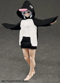 Party Animal Girl Room Wear Penguin Hoodie