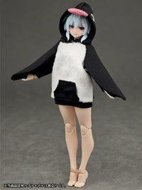 Party Animal Girl Room Wear Penguin Hoodie