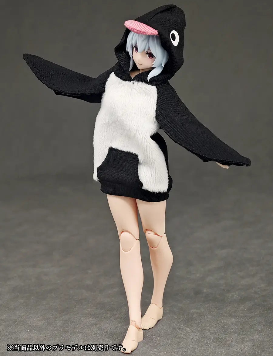 Party Animal Girl Room Wear Penguin Hoodie
