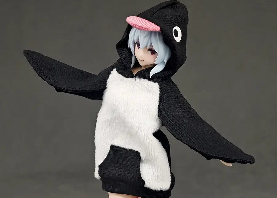 Party Animal Girl Room Wear Penguin Hoodie
