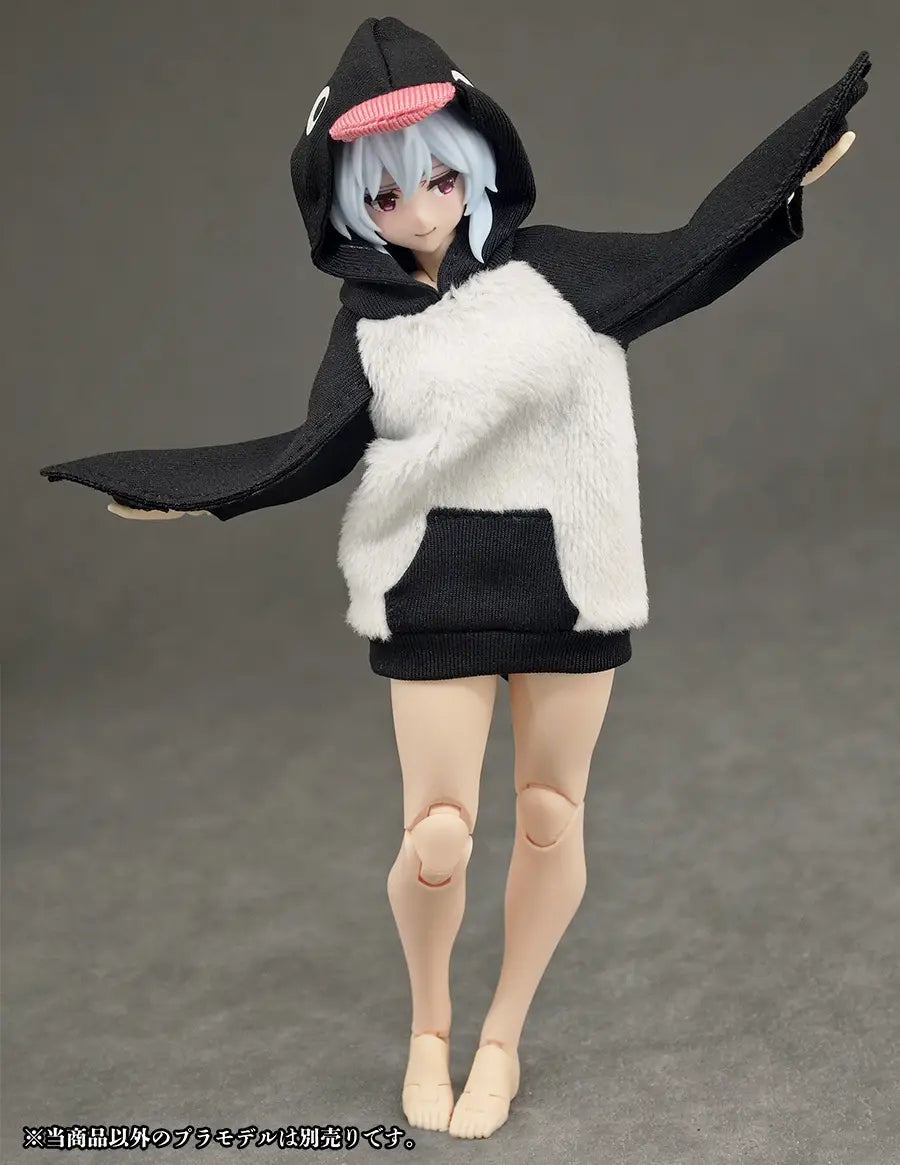 Party Animal Girl Room Wear Penguin Hoodie