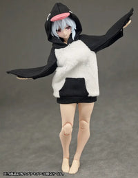 Party Animal Girl Room Wear Penguin Hoodie