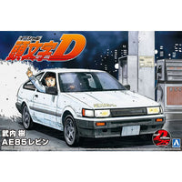 Initial D Itsuki Takeuchi's AE85 Toyota Levin 1/24 Scale Model Kit