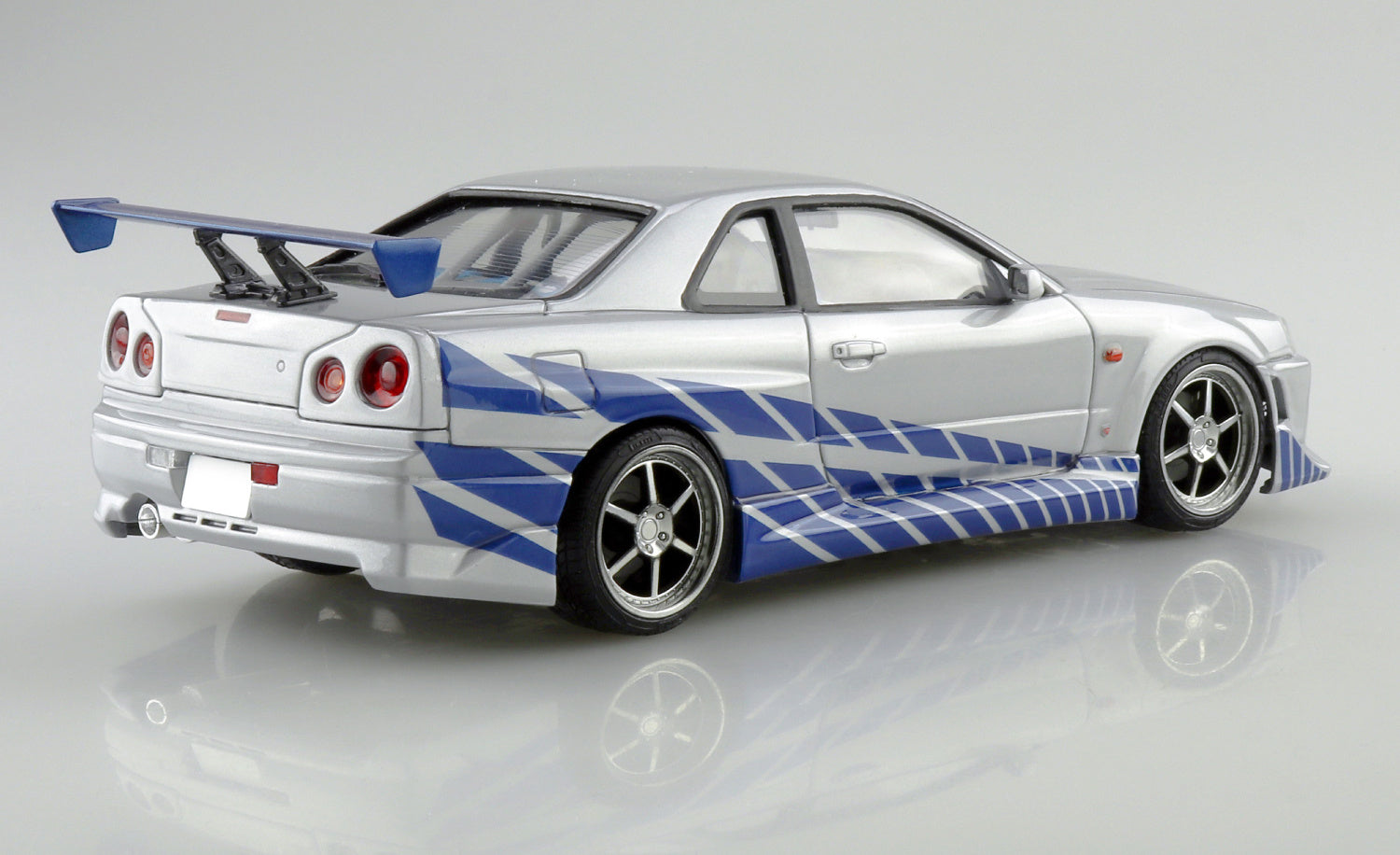 Aoshima 1/24 Movie Mecha #WS-02 1/24 Fast & Furious R34 SKYLINE GT-R