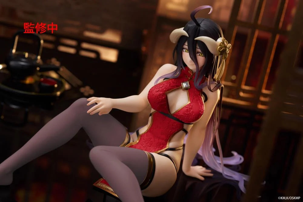 Overlord Desktop Cute Albedo (Chinese Dress Renewal Ver.) Figure