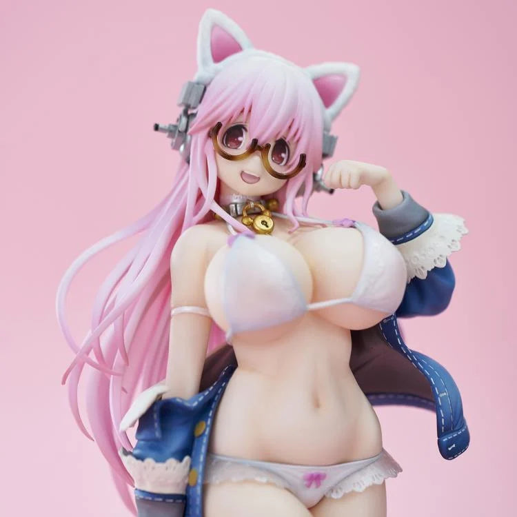 Nitroplus Super Sonico (White Cat Ver.) Figure