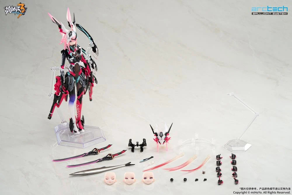 Honkai Impact 3rd Arctech Yae Sakura (Neon Shade) 1/8 Scale Action Figure (With Bonus)