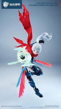 Cyber Forest Fantasy Girls Cyclone Hopper Yip Fung Sim 1/12 Scale Model Kit (With Bonus)