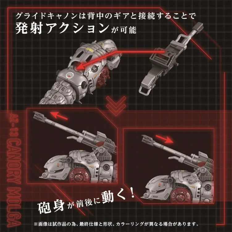 Zoids Advanced Zi AZ-13 Canory Molga 1/72 Scale Model Kit
