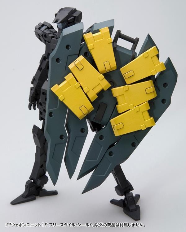 M.S.G. Modeling Support Goods Weapon Unit 19 Freestyle Shield