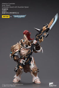Warhammer 40K Adeptus Custodes Solar Watch Custodian Guard with Guardian Spear 1/18 Scale Figure