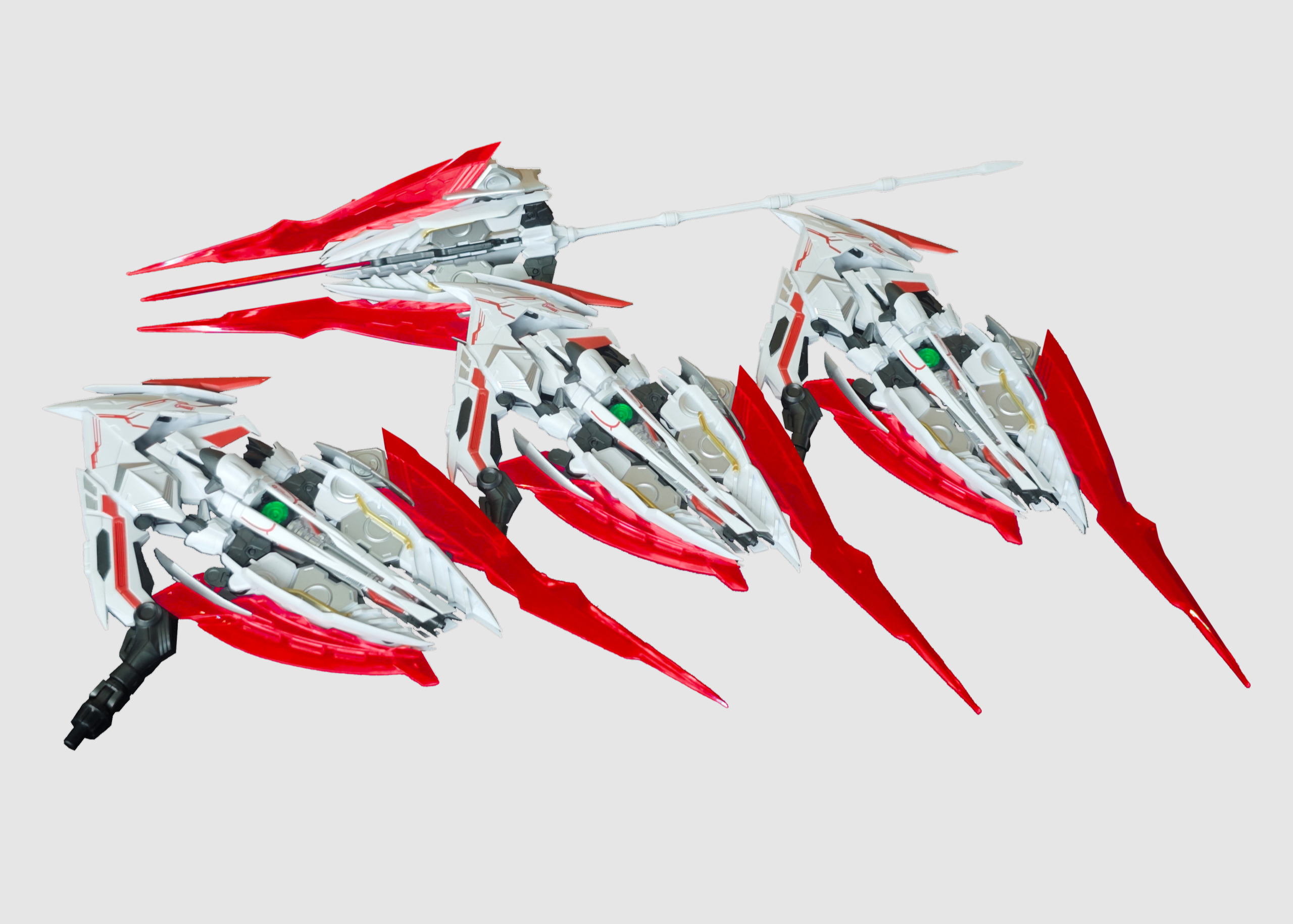 SoulChange - 02 - Dragon System (three Caletvwlchs and a lance) for Red Astray