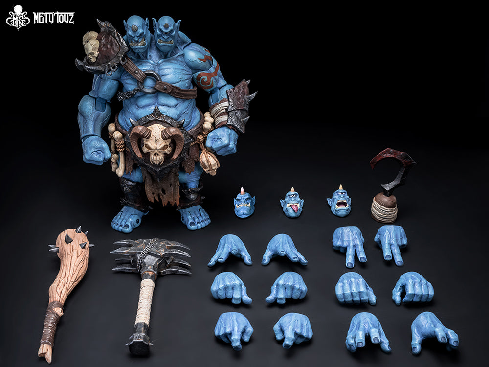 Metytoyz 03 Double headed Ogre (Blue) 1/6 Scale Action Figure