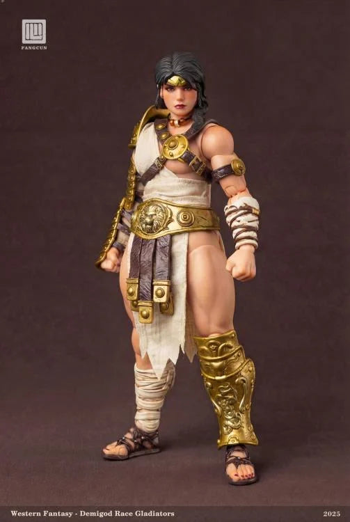 DEMIGOD Race Gladiators Divine Realm War Hero Series Akilias 1/12 Scale Action Figure (With Bonus)