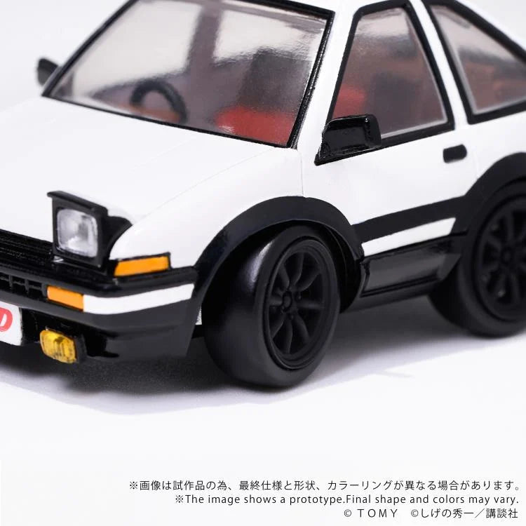 Initial D Q Village QV-05 Toyota AE86 TRUENO Model Kit Set
