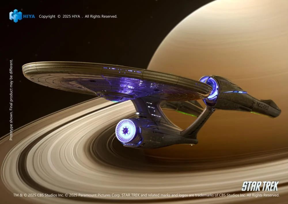 Star Trek (2009) REPLICAart Series U.S.S. Enterprise NCC-1701 PX Previews Exclusive Light-Up Starship