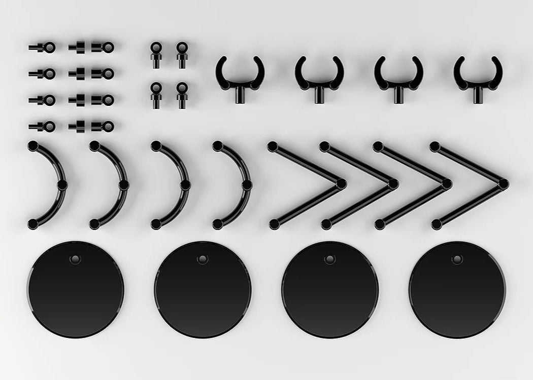 The Simple Stand mini Four-Pack (Black)