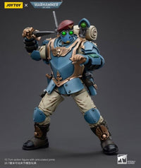 Warhammer 40k Astra Militarum Tempestus Scions Command Squad 55th Kappic Eagles Grenadier 1/18 Scale Figure